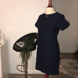 Denim mini dress